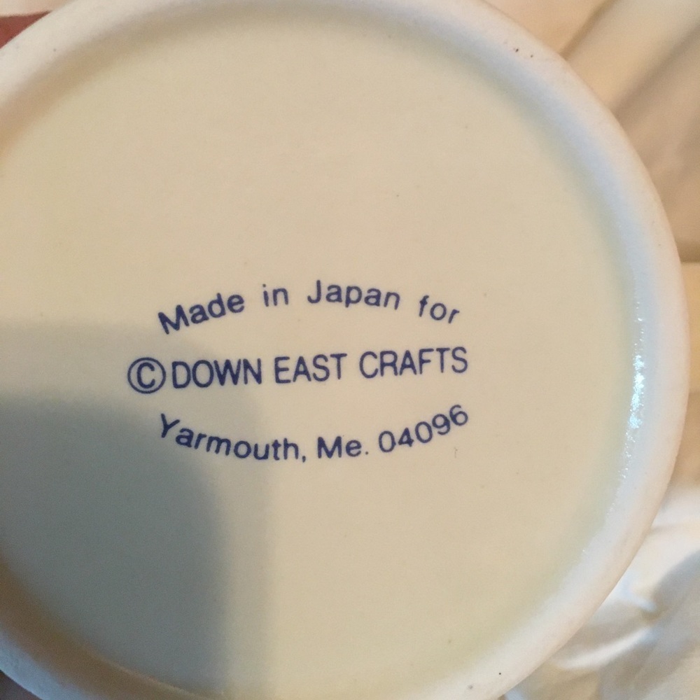Vintage seashell mug - Picture 5 of 5